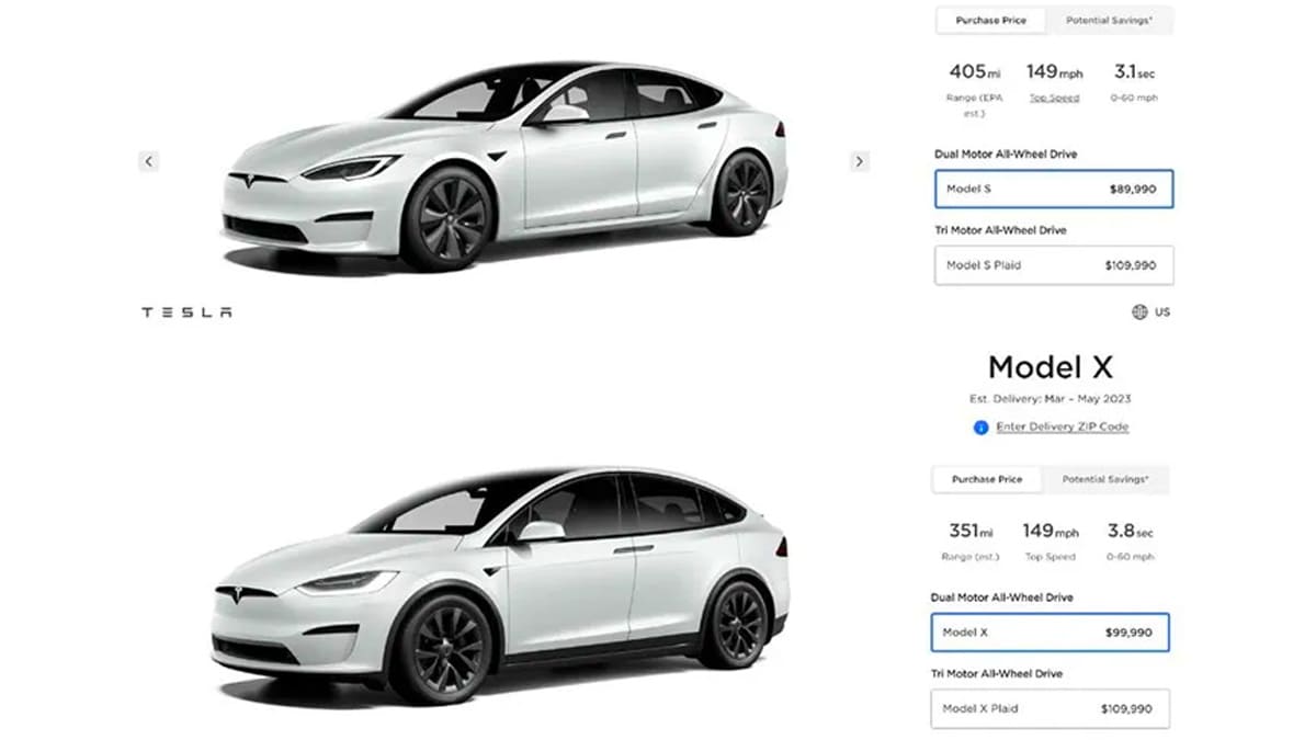 Tesla'dan Model S ve Model X Fiyatlarına Büyük İndirim!